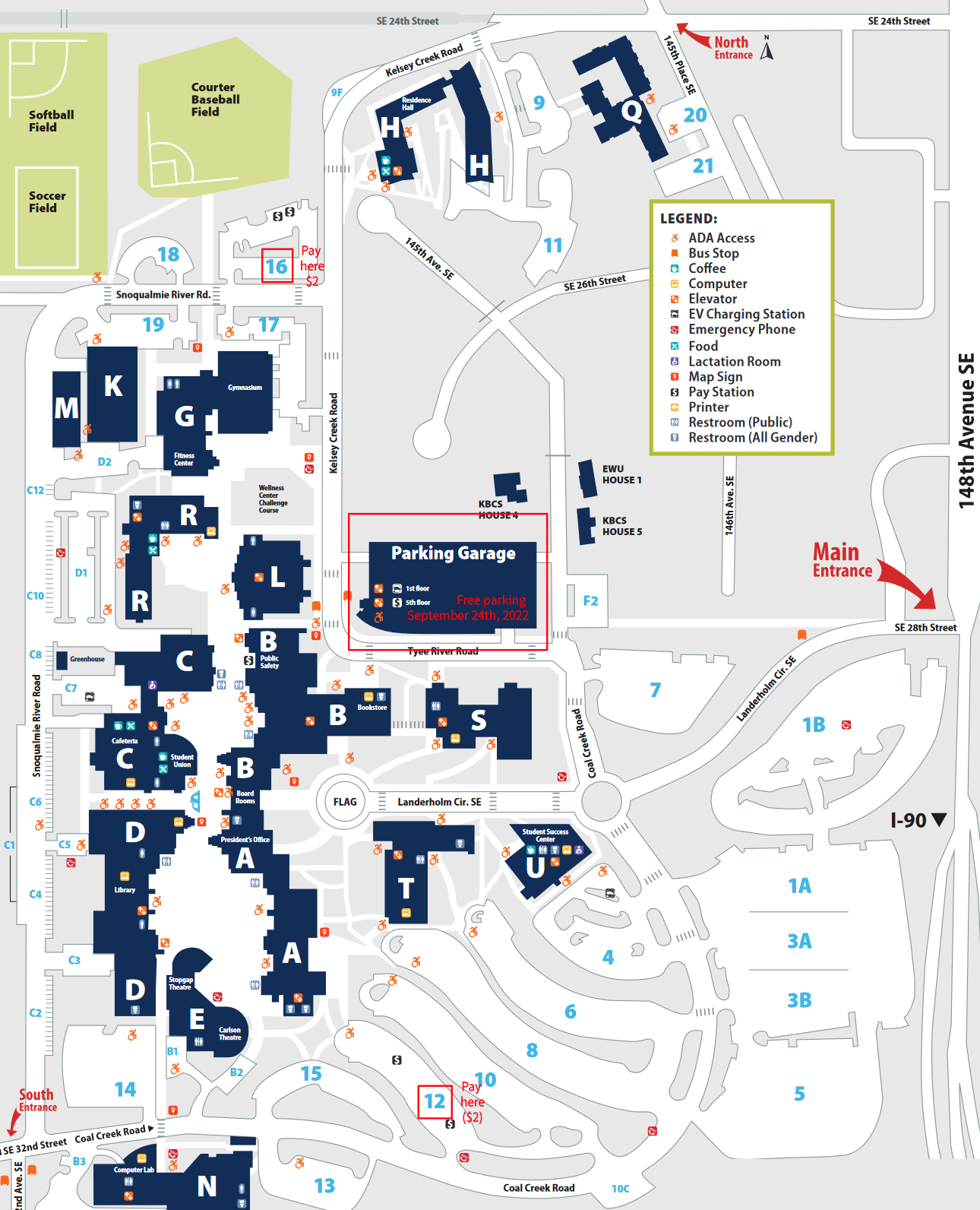 Parking | Japan Week at Bellevue College